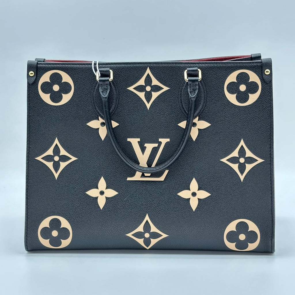 Louis Vuitton lona Monogram Empreinte On The Go MM M45495 RFID negro