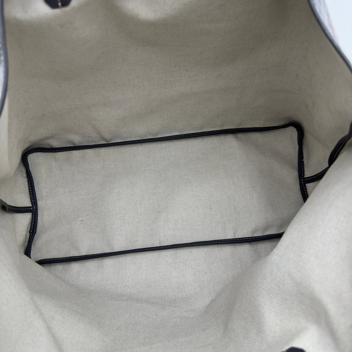 Goyard PVC Leather Saint Louis PM Grey Tote Bag
