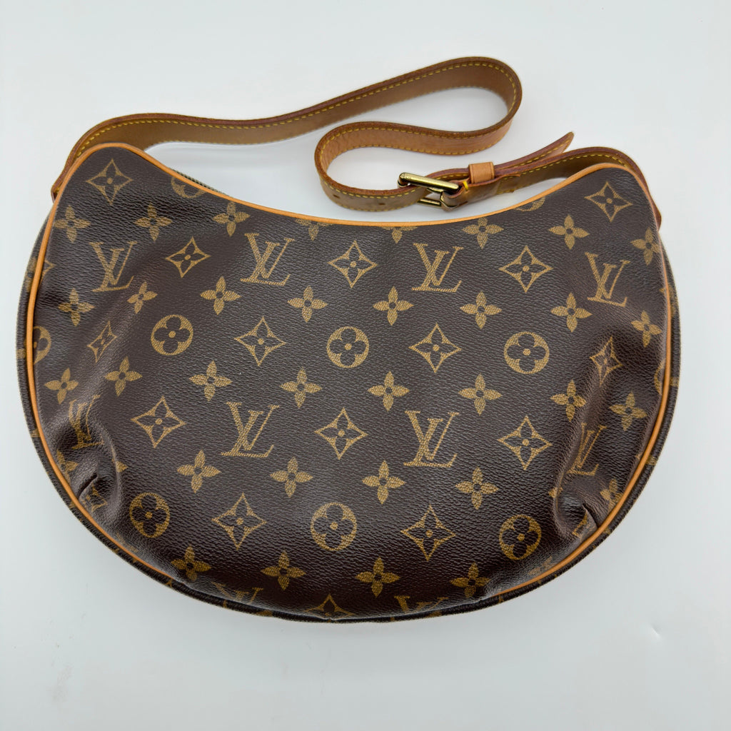 Louis Vuitton Monogram Croissant MM Brown Shoulder Bag M51512