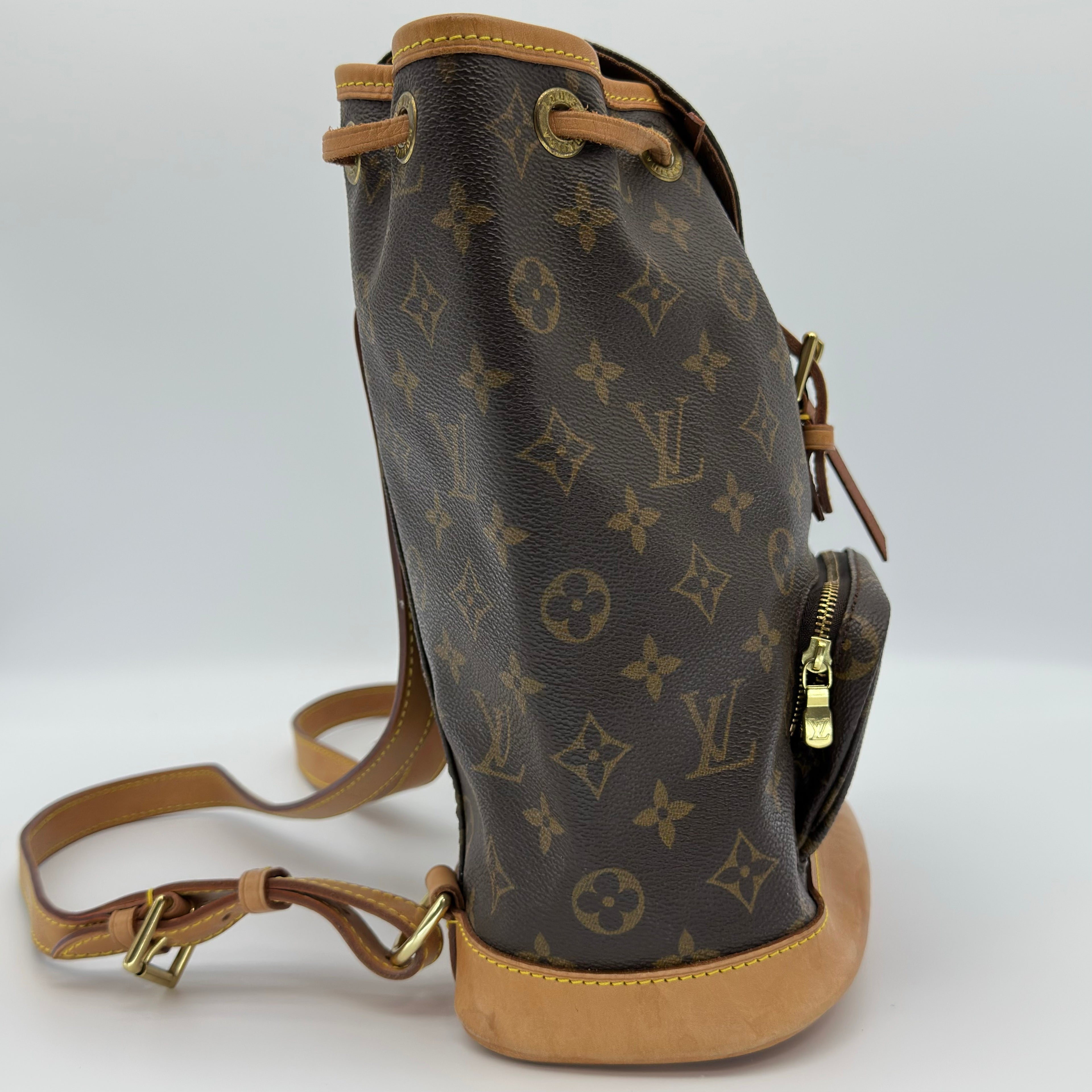 Louis Vuitton Montsouris MM Monogram Backpack M51136