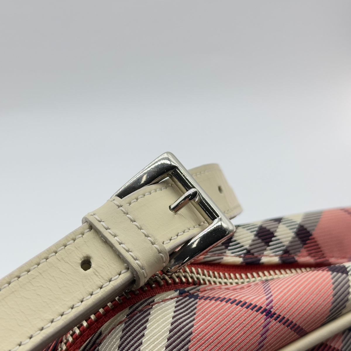 Burberry Blue Label Nova Check Pink Shoulder Bag