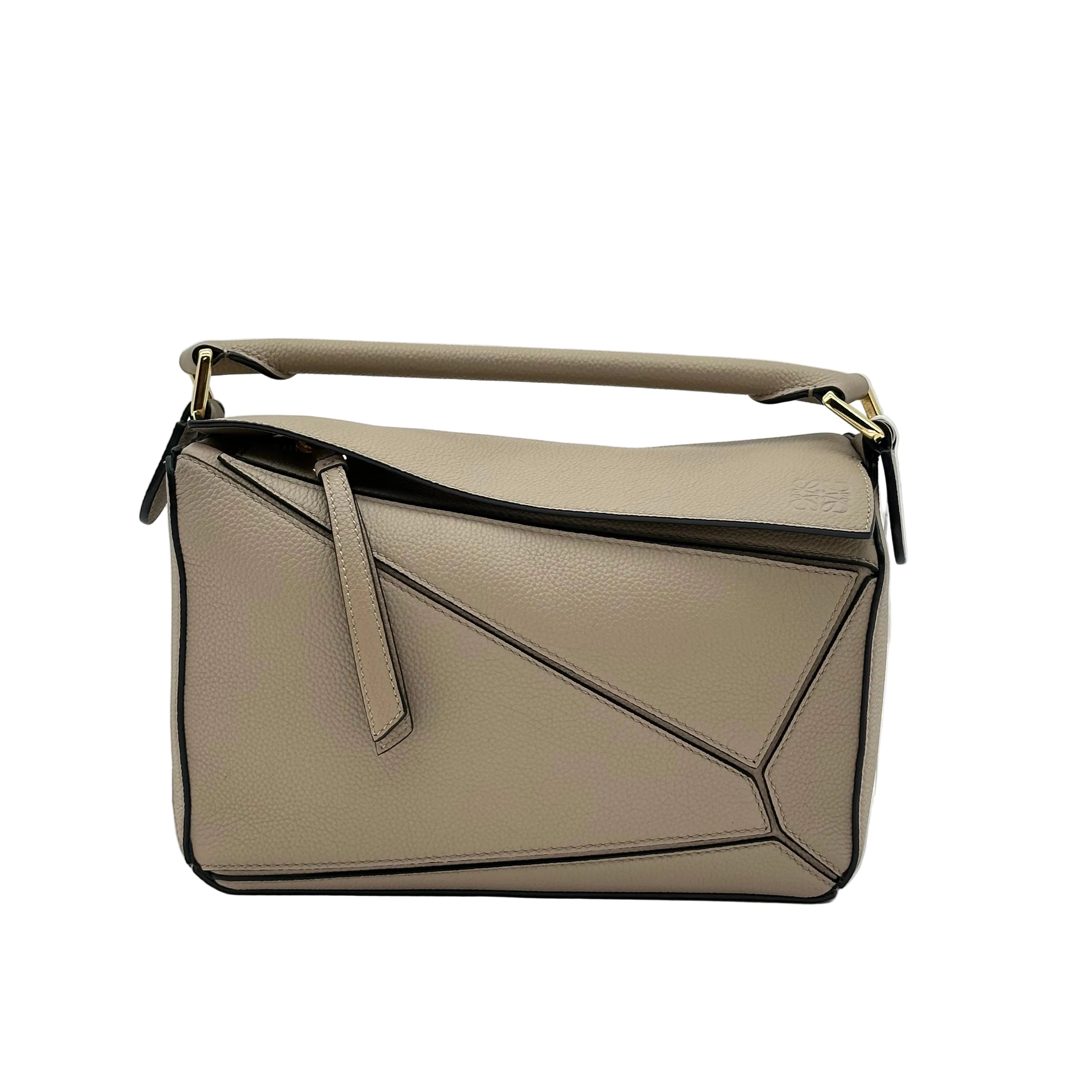 Loewe Small Puzzle Leather Crossbody Handbag 2WAY