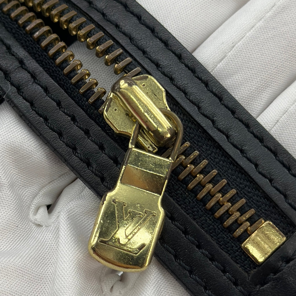 Louis Vuitton Epi Saint Jacques Shopping Shoulder Bag Black