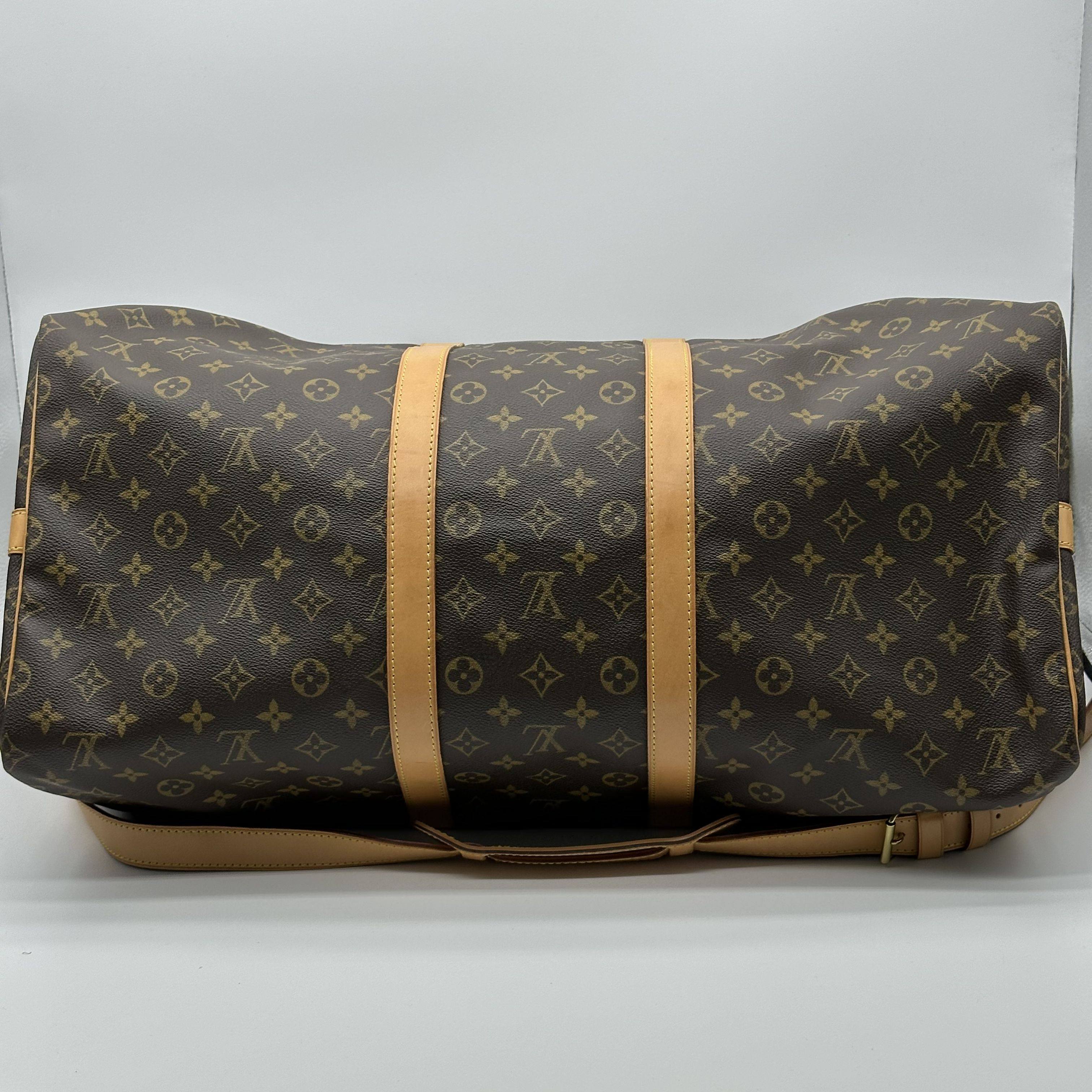 路易威登 Monogram 帆布 Keepall Bandoulière 55 M41414 波士顿包
