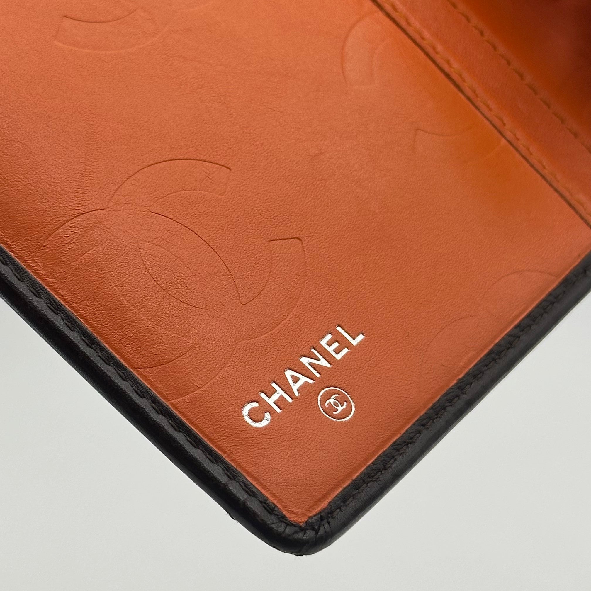 chanel  quilted cambon ligne long long flap wallet