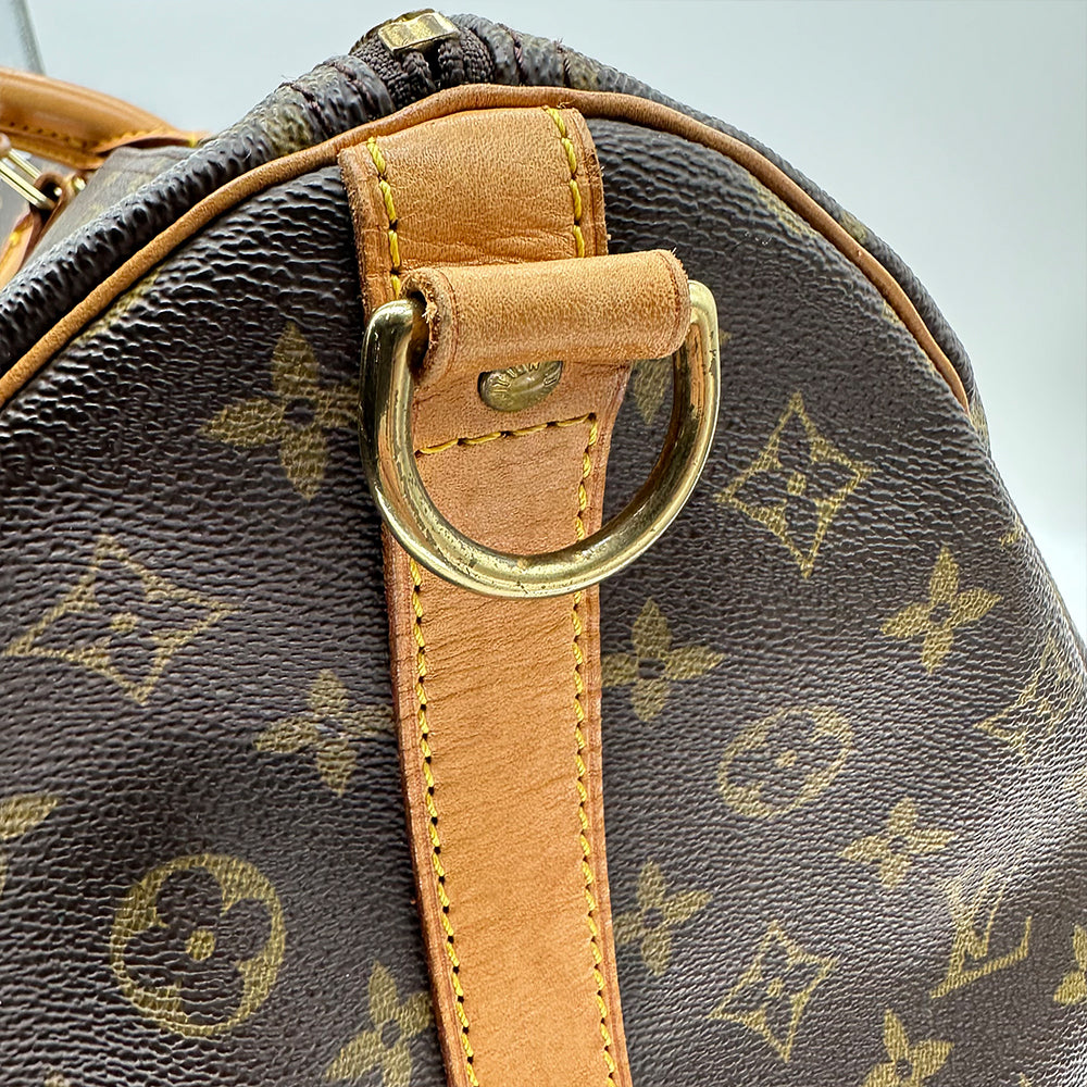Louis Vuitton Monogram Canvasm Keepall Bandrière 60 M41412 Boston Tasche