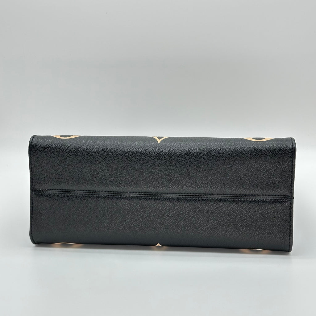 Louis Vuitton lona Monogram Empreinte On The Go MM M45495 RFID negro