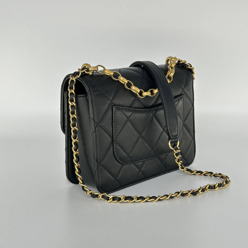 Chanel Onyx Pearl Bag Shoulder Bag Corssbody Limited Edition 30 Series