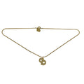 Christian Dior CD Logo Necklace