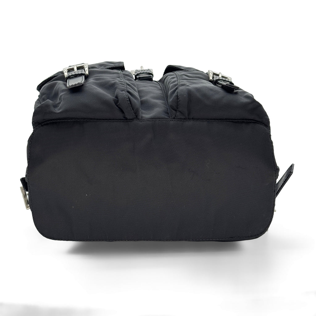 PRADA Tessuto Nylon Backpack Black