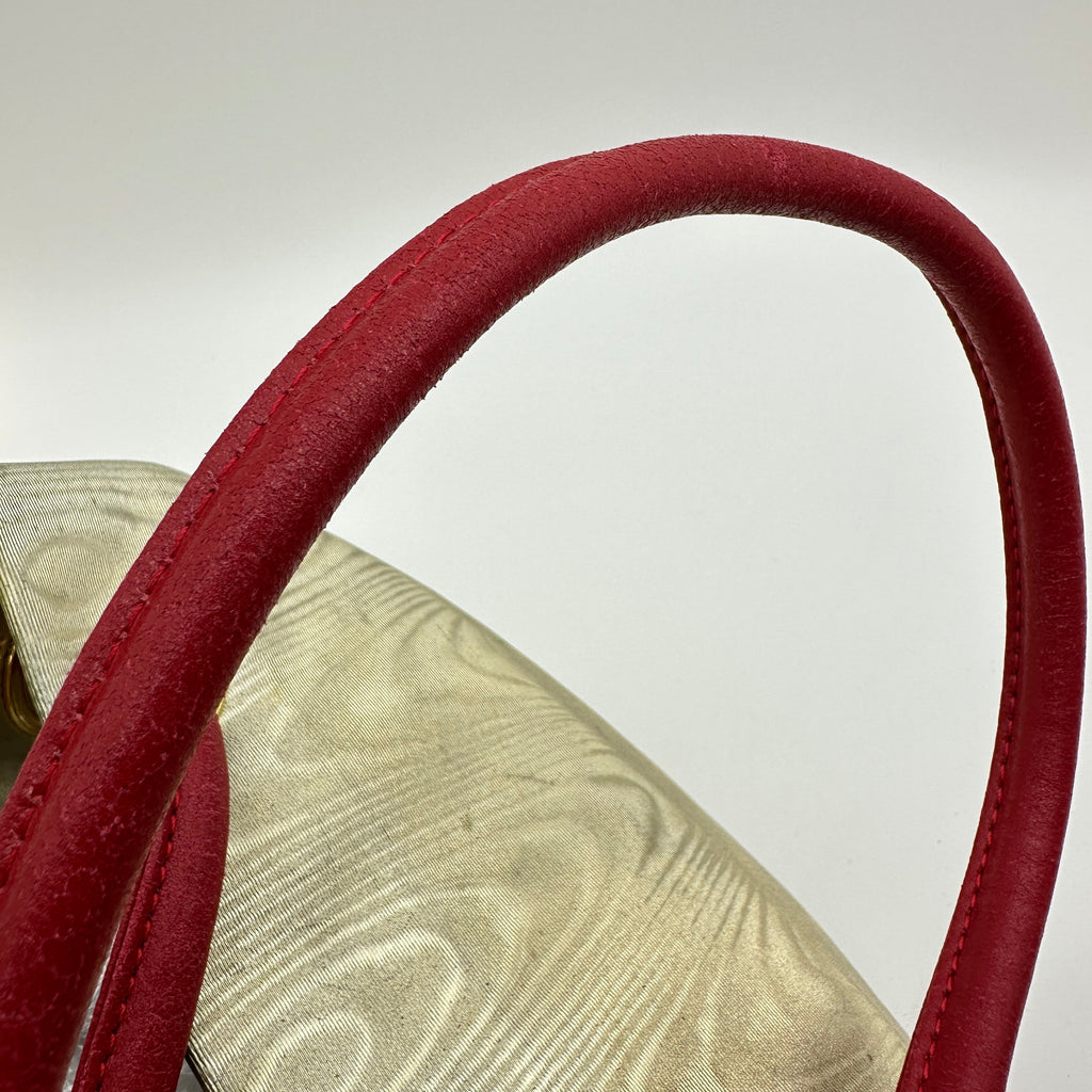 loewe tote bag nylon gold