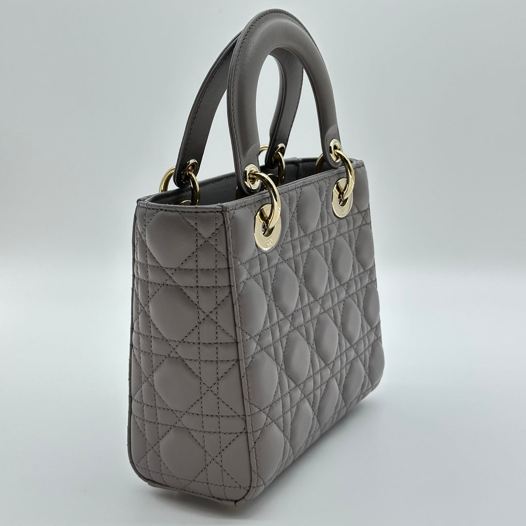 Christian Dior Lambskin Small My ABCDior Lady Dior