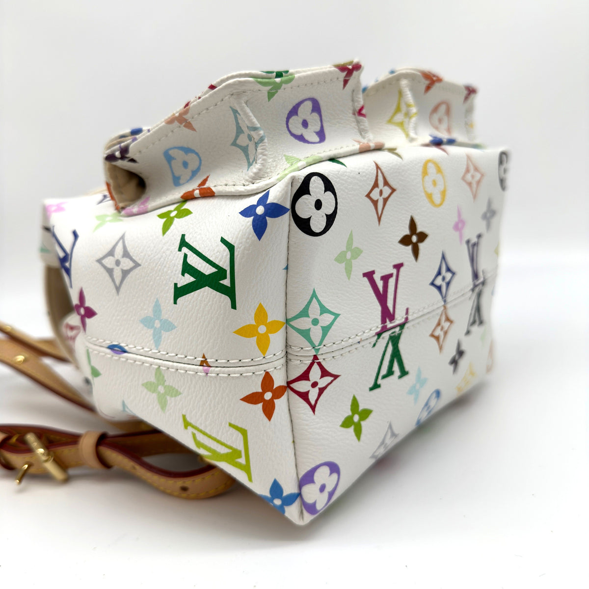 Louis Vuitton x Murakami Monogram Multicolor White Venice Backpack