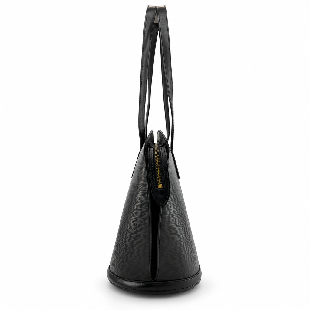 Louis Vuitton Epi Saint Jacques Shopping Shoulder Bag Black