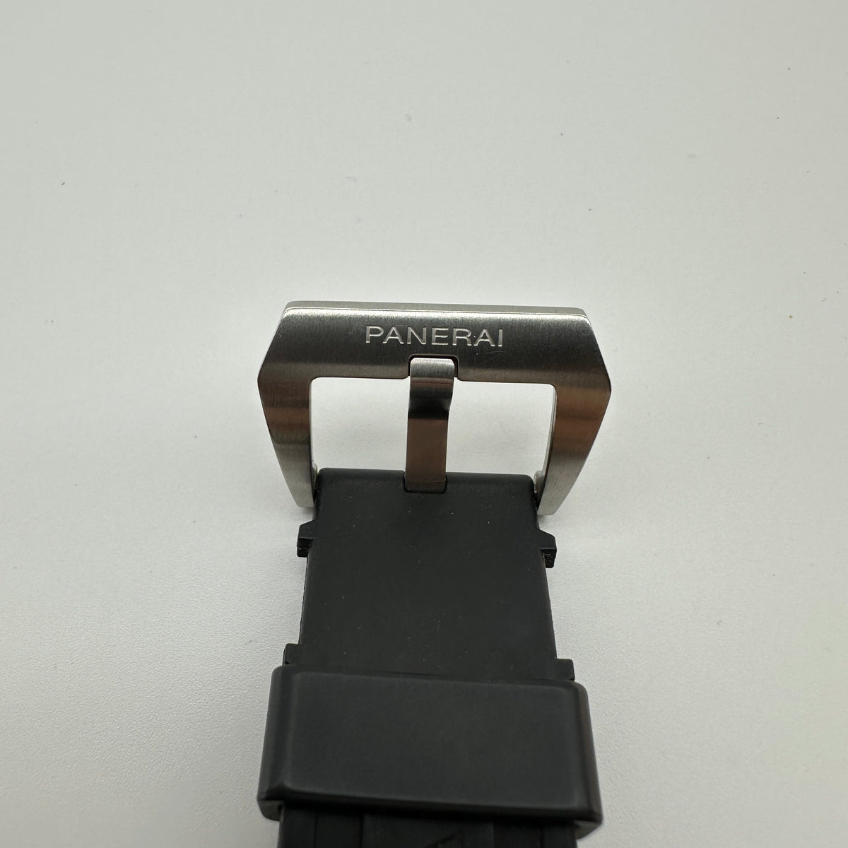 Panerai Luminor GMT Stainless Steel Black Rubber Watch