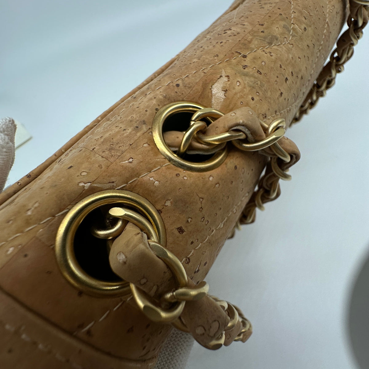 Chanel Cork 2.55 Reissue Brown Chain Shoulder Bag
