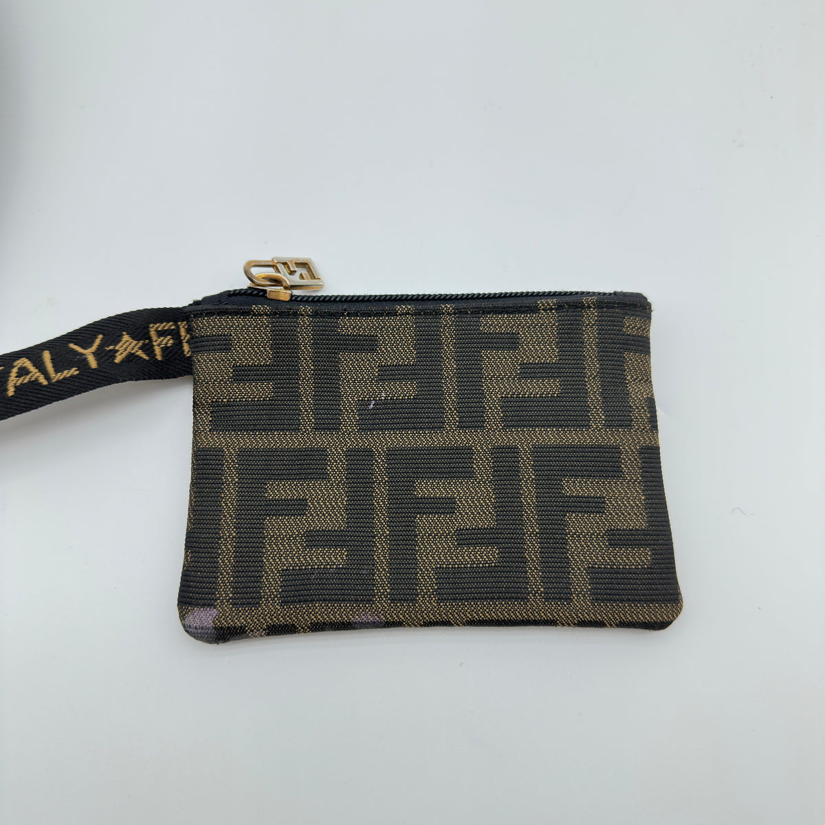 Fendi Zucca Canvas Dome Small Brown Handbag