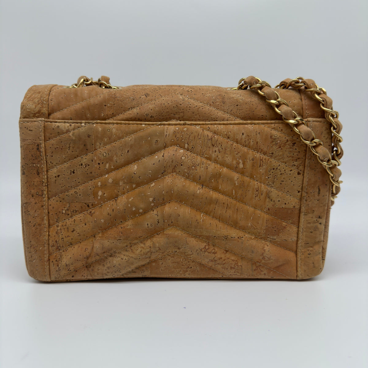Chanel Cork 2.55 Reissue Brown Chain Shoulder Bag