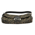 FENDI Zucca FF Logo Mamma Baguette Shoulder Bag Vintage