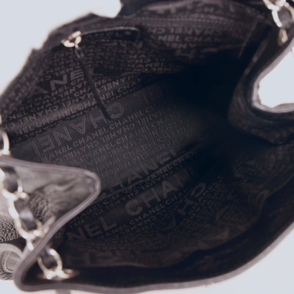 Chanel 2.55 Reissue Mademoiselle Lock Black Calfskin Tote Bag 9 Series