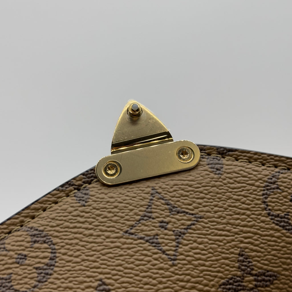 Louis Vuitton Monogram Reverse Canvas Pochette Métis MM Brown Crossbody Bag