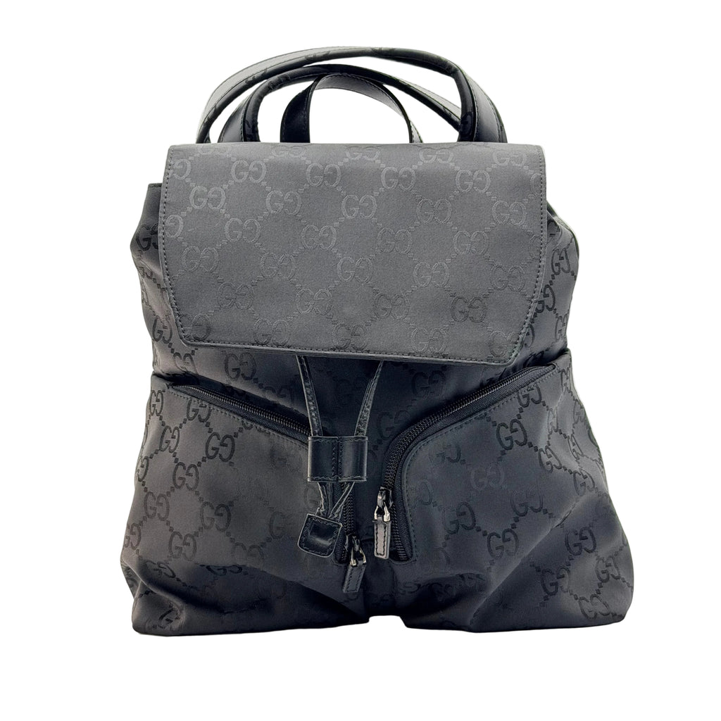gucci pre-owned gg monogram backpack