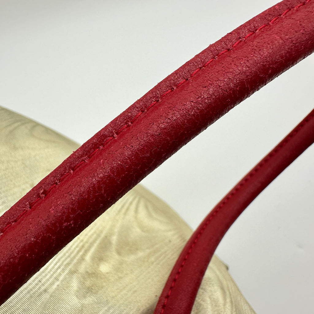 loewe tote bag nylon gold
