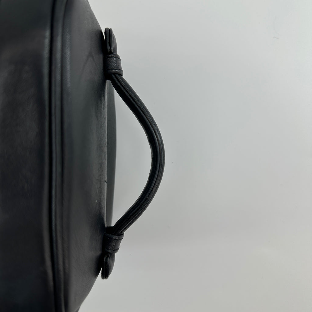 Chanel Bicolore Lambskin Vanity Bag Black Gold Tone Hardware 2XXXXXX