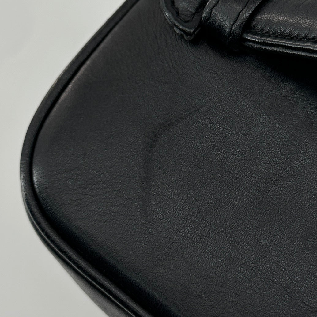 Chanel Bicolore Lambskin Vanity Bag Black Gold Tone Hardware 2XXXXXX
