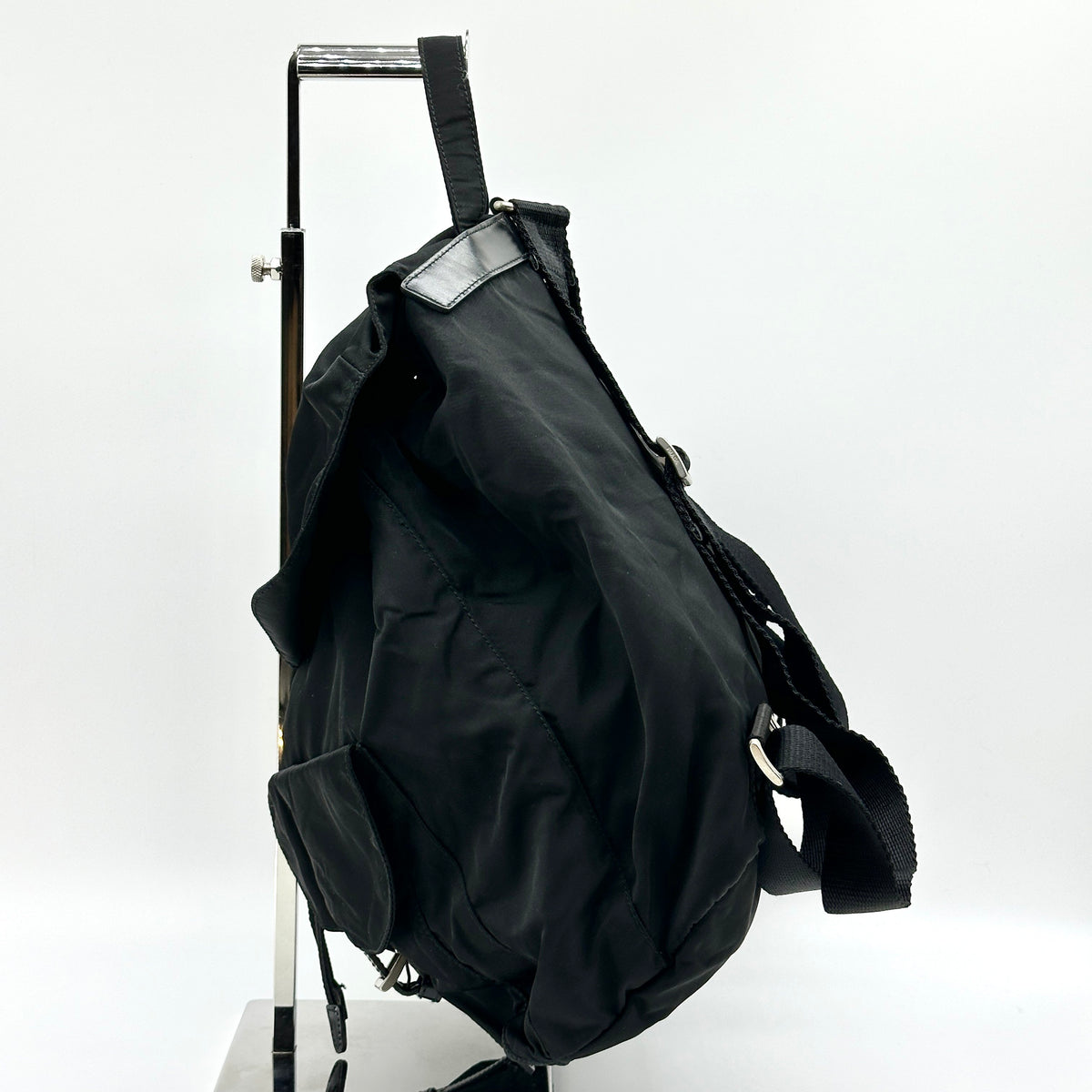 Prada Tessuto Nylon Black Backpack