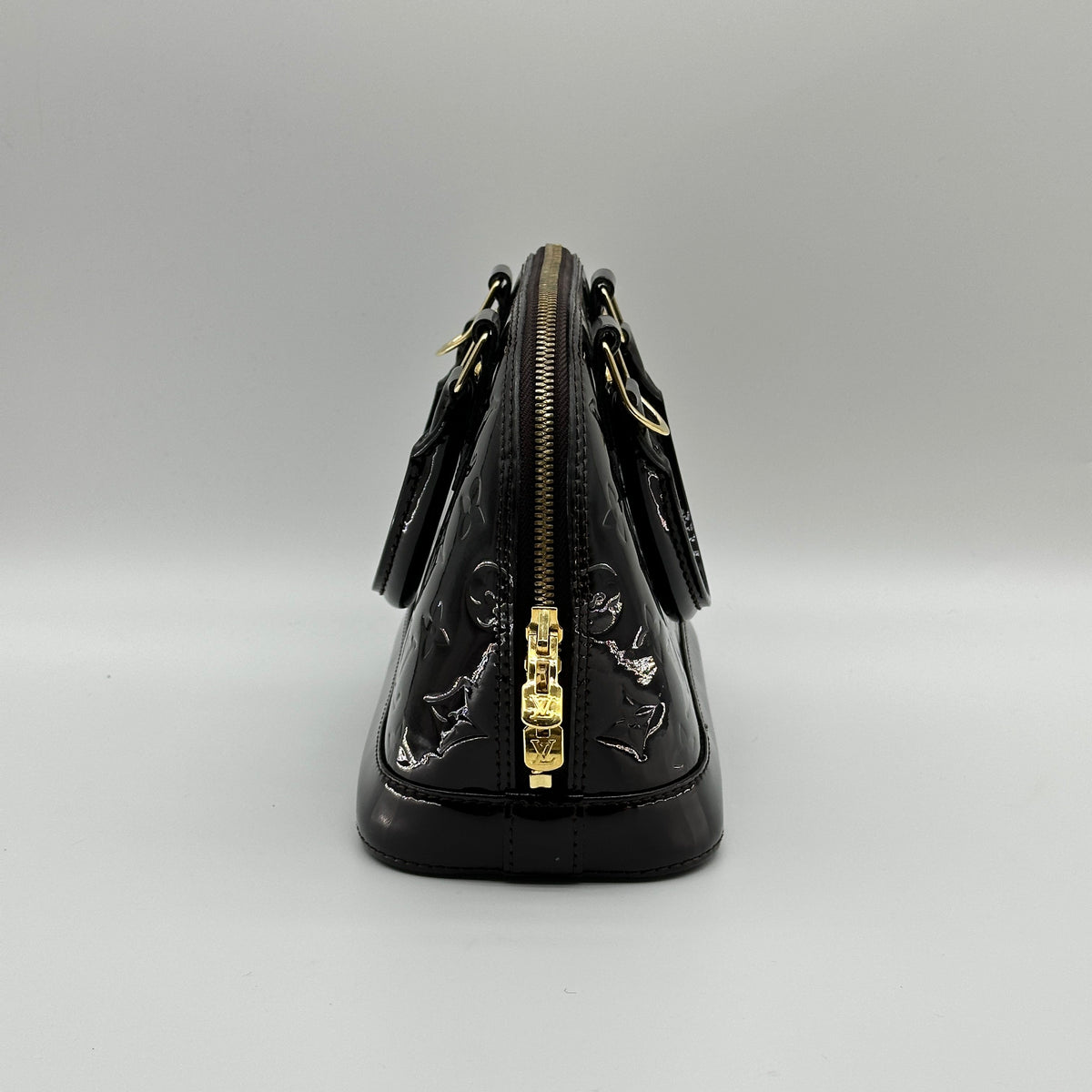 Louis Vuitton Vernis Alma BB M91678 CT1158 Purple There was an RFID response
