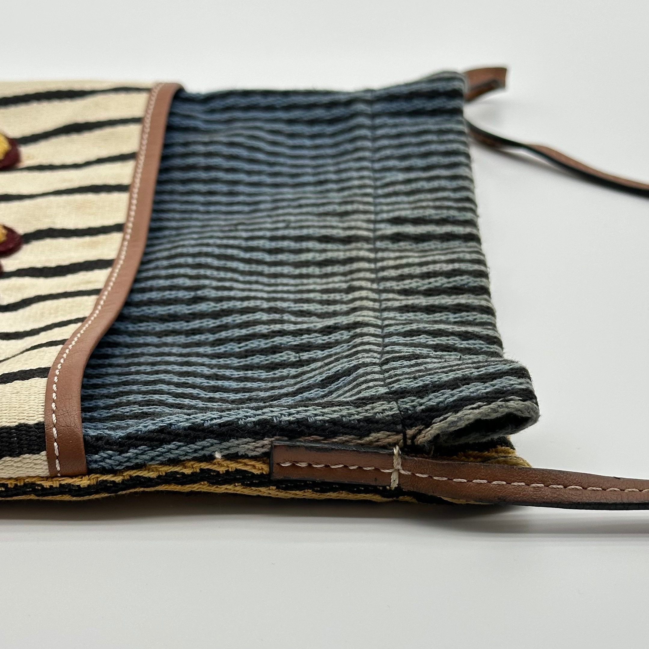 Loewe Embroidered Drawstring Pouch Crossbody