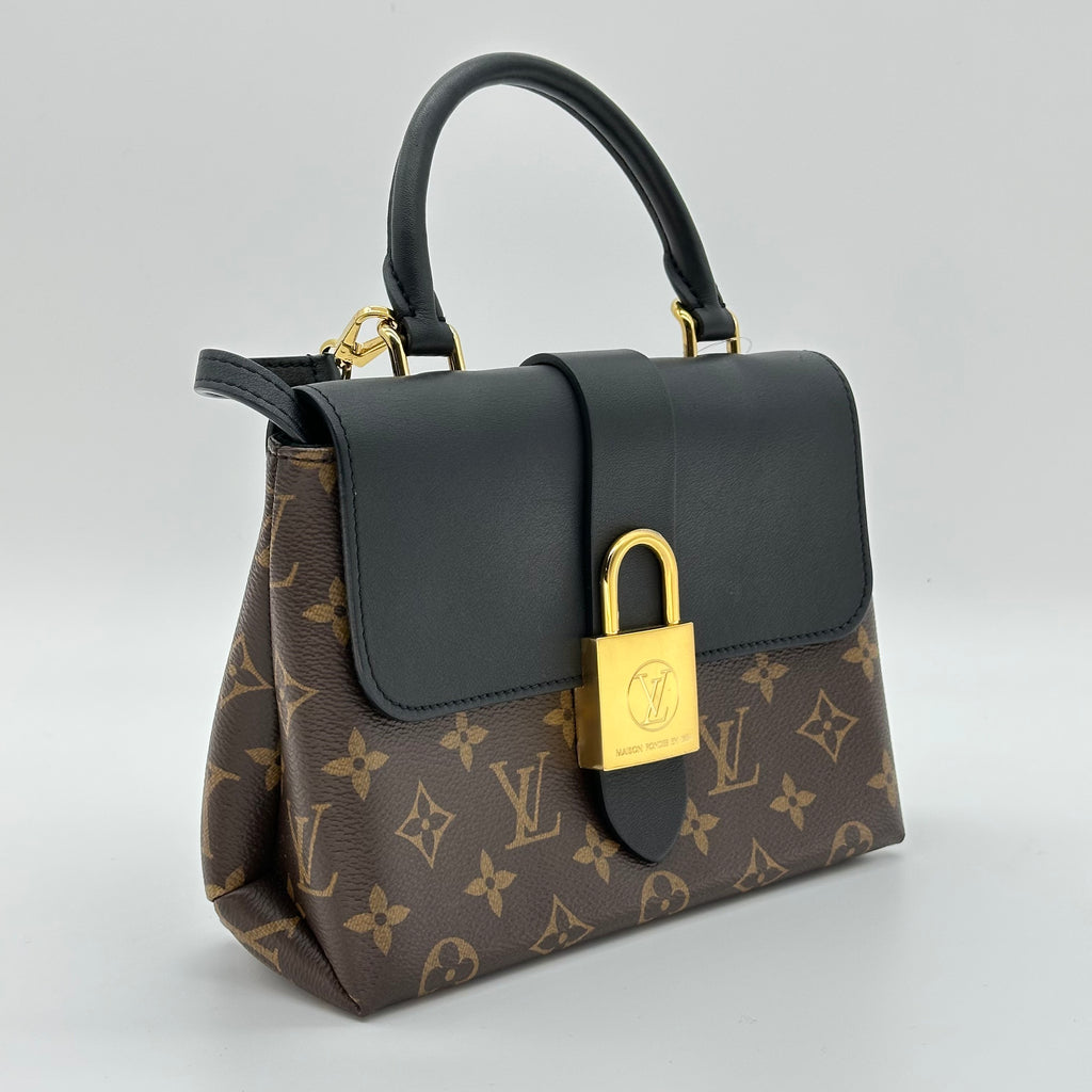 Louis Vuitton Locky BB M44141 Monogram Handbag ShoulderBag Black RFID