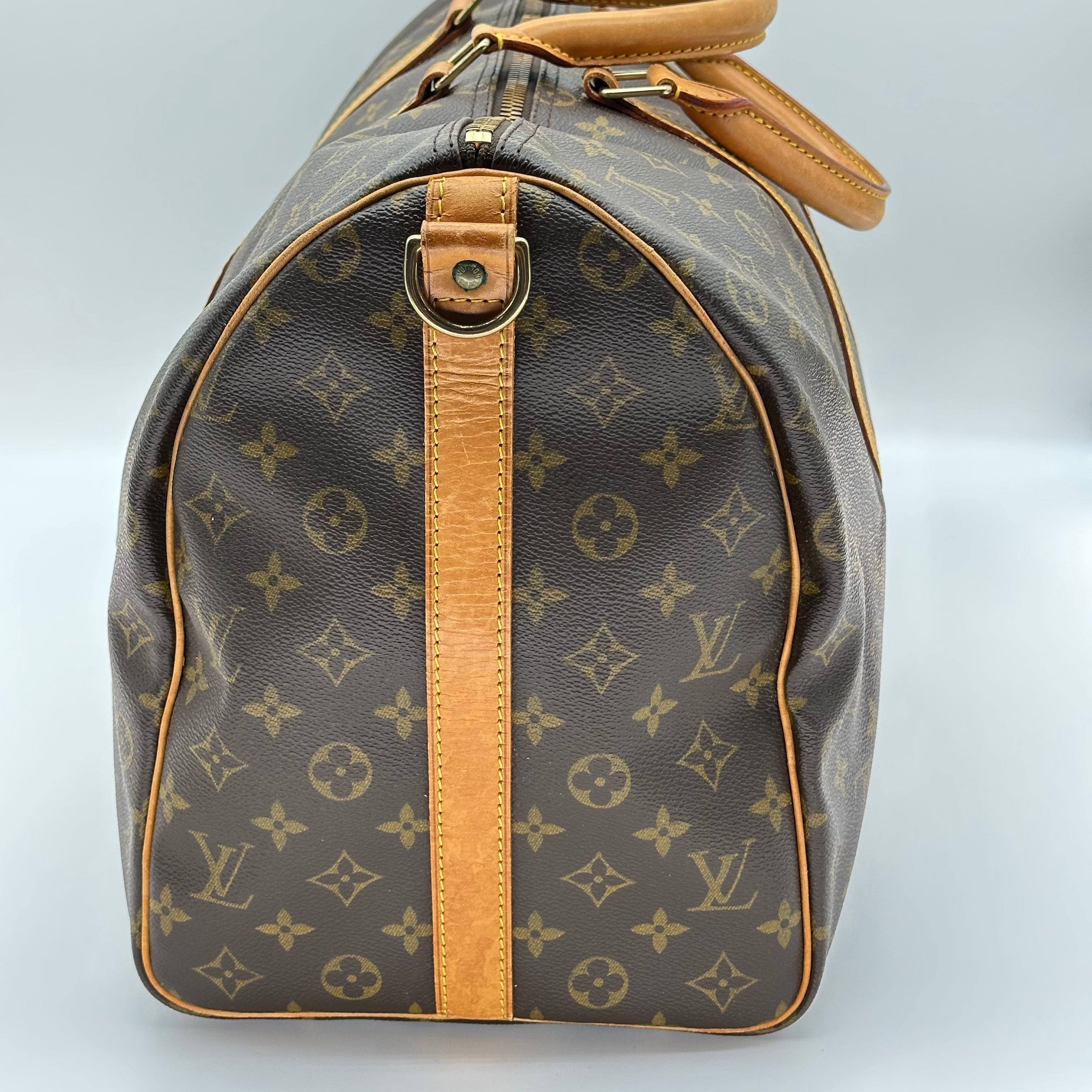 Louis Vuitton Monogramme Keepall Bandoulière 50 Boston Sac M41416 Vintage