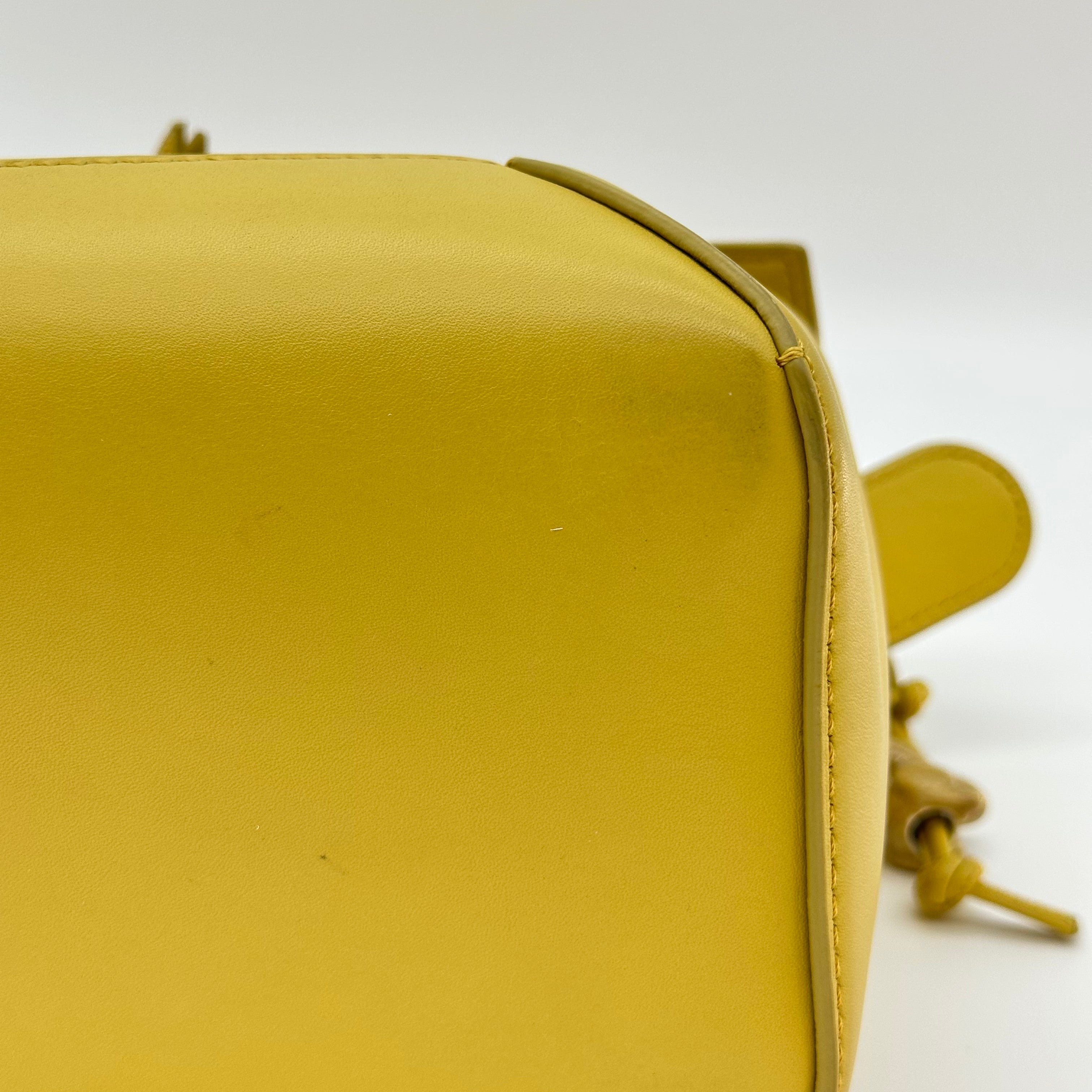 Loewe Puzzle Edge Bag Monochrome Calfskin Small Yellow