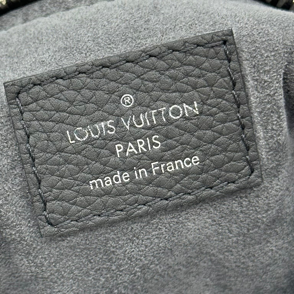 Louis Vuitton Why Knot PM Monogram Mahina Leather Shoulder Bag Black M20703 RFID