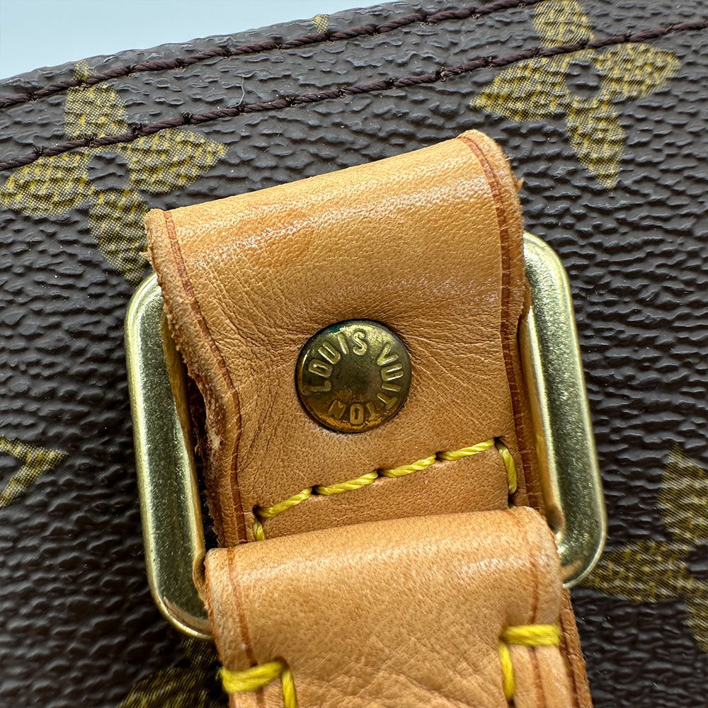 Louis Vuitton Monogram Canvasm Keepall Bandrière 60 M41412 Boston Tasche