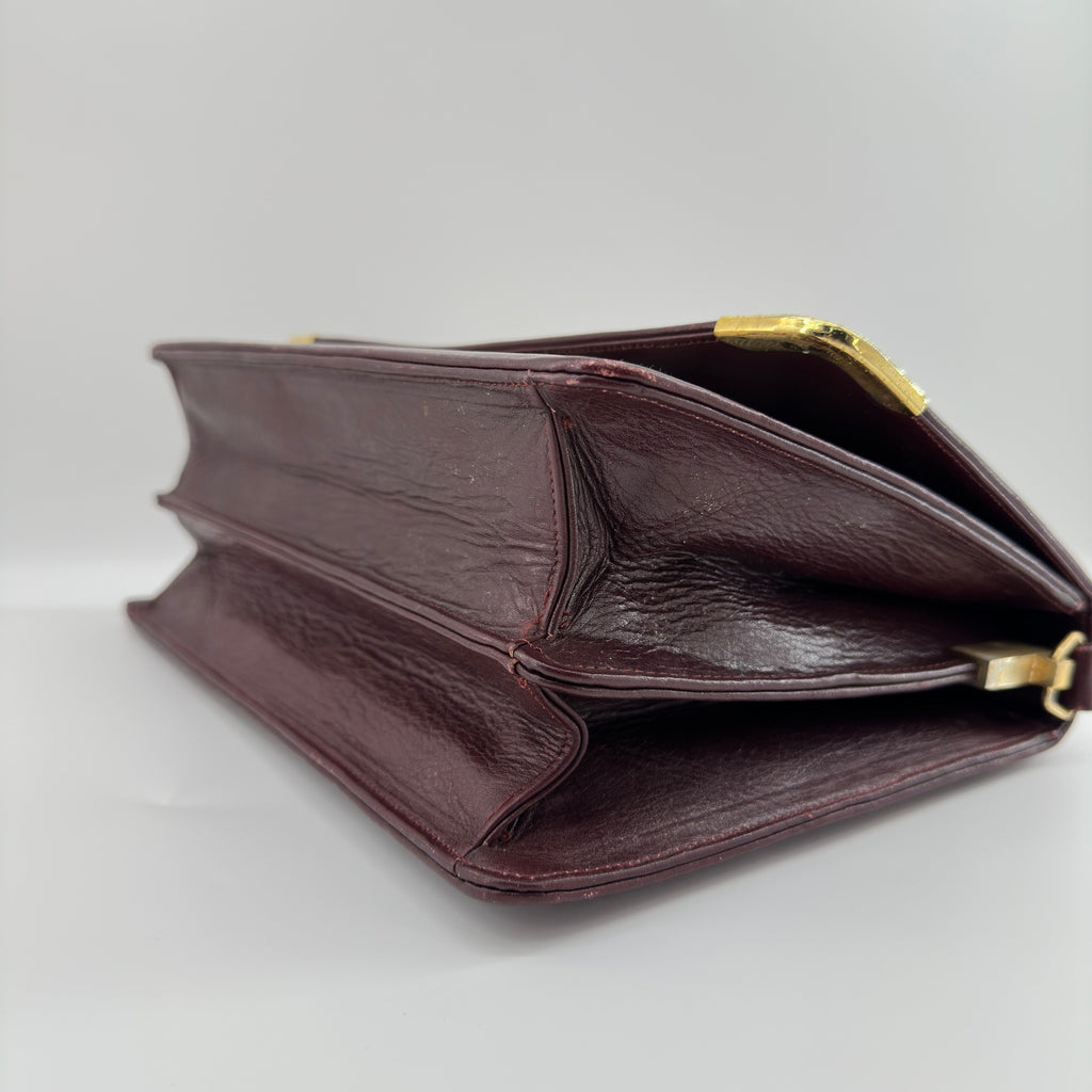 GUCCI Vintage GG Canvas Shoulder Bag
