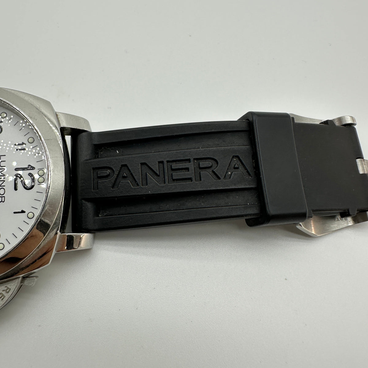 Panerai Luminor GMT Stainless Steel Black Rubber Watch