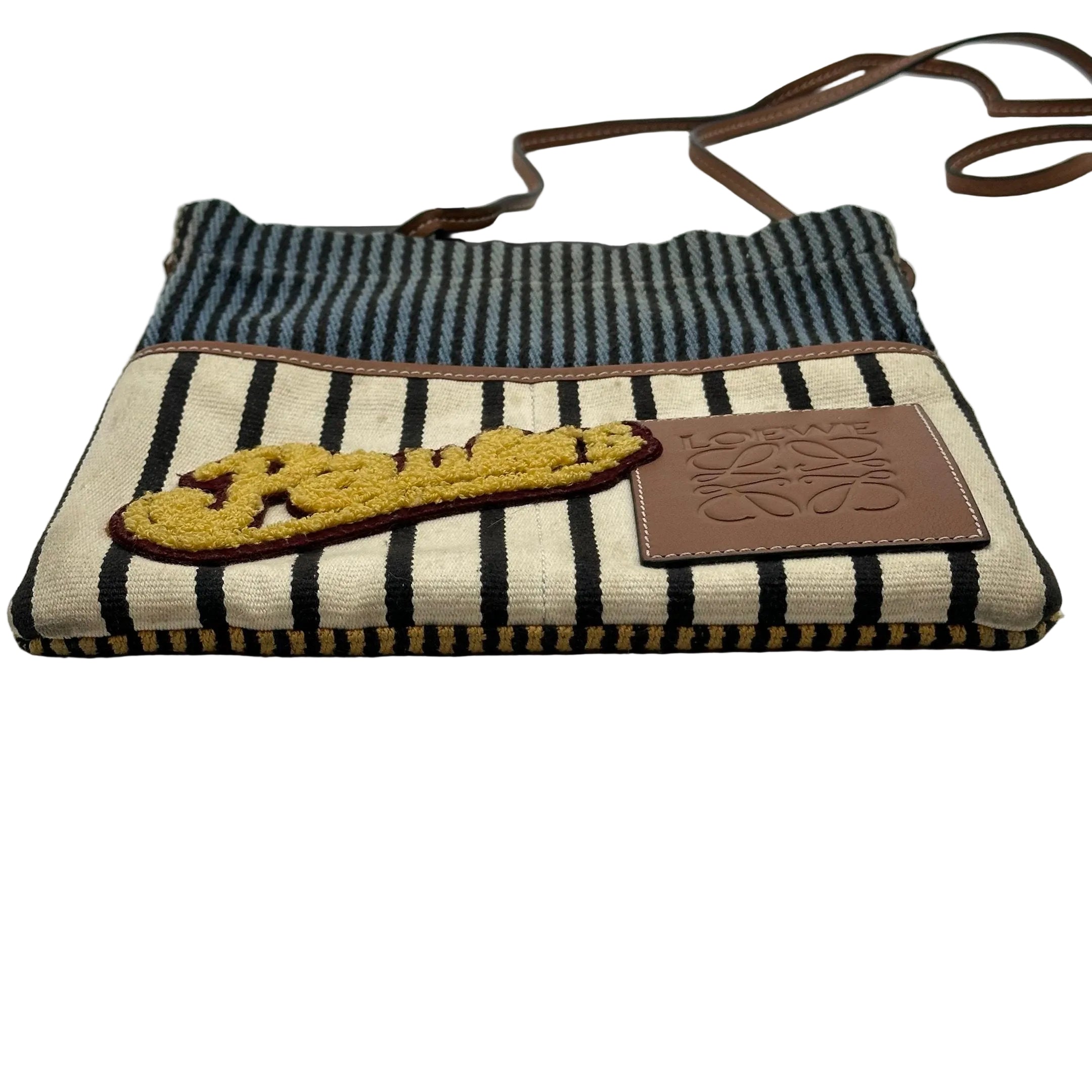 Loewe Embroidered Drawstring Pouch Crossbody