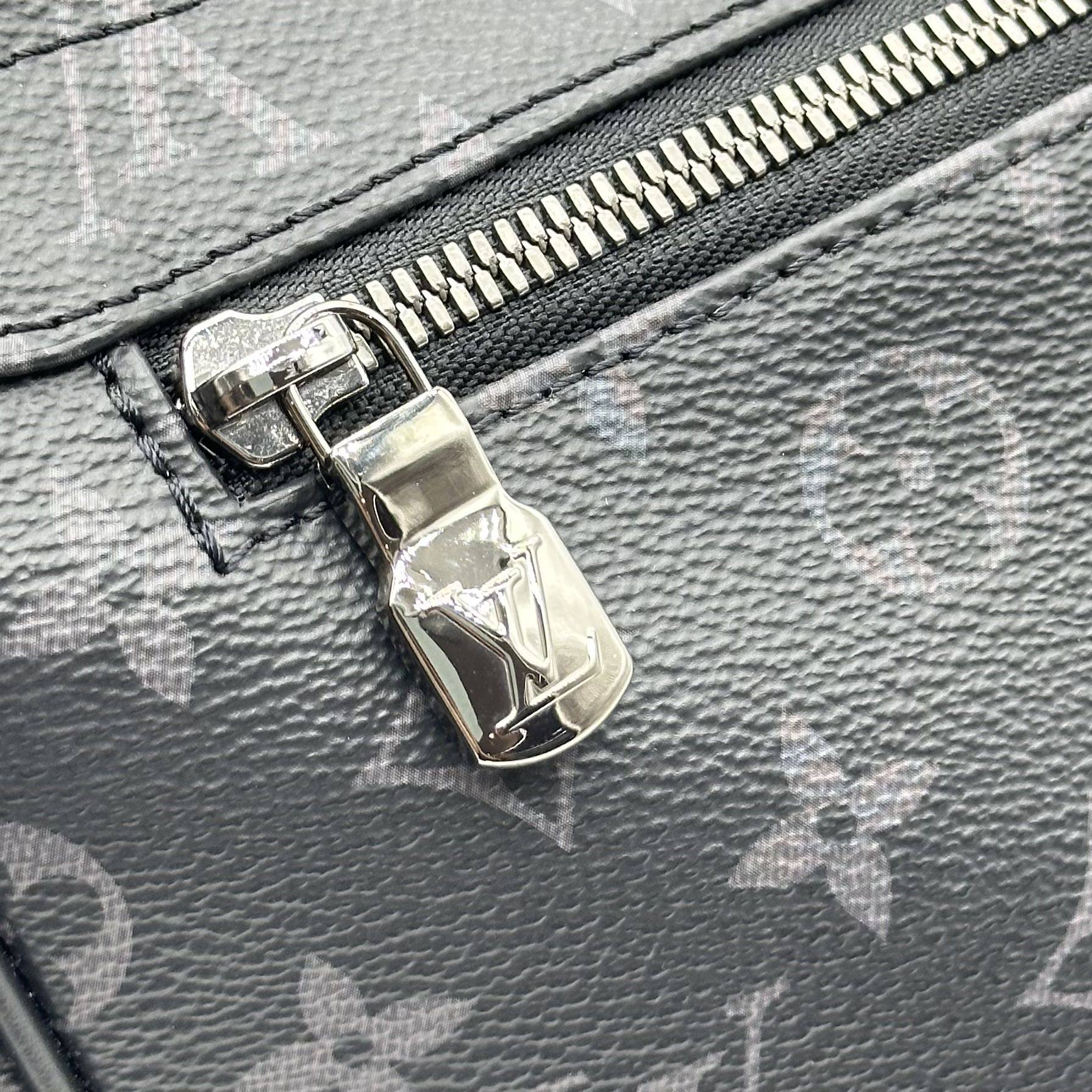 Louis Vuitton Monogram Eclipse District MM M44001 Shoulder Bag