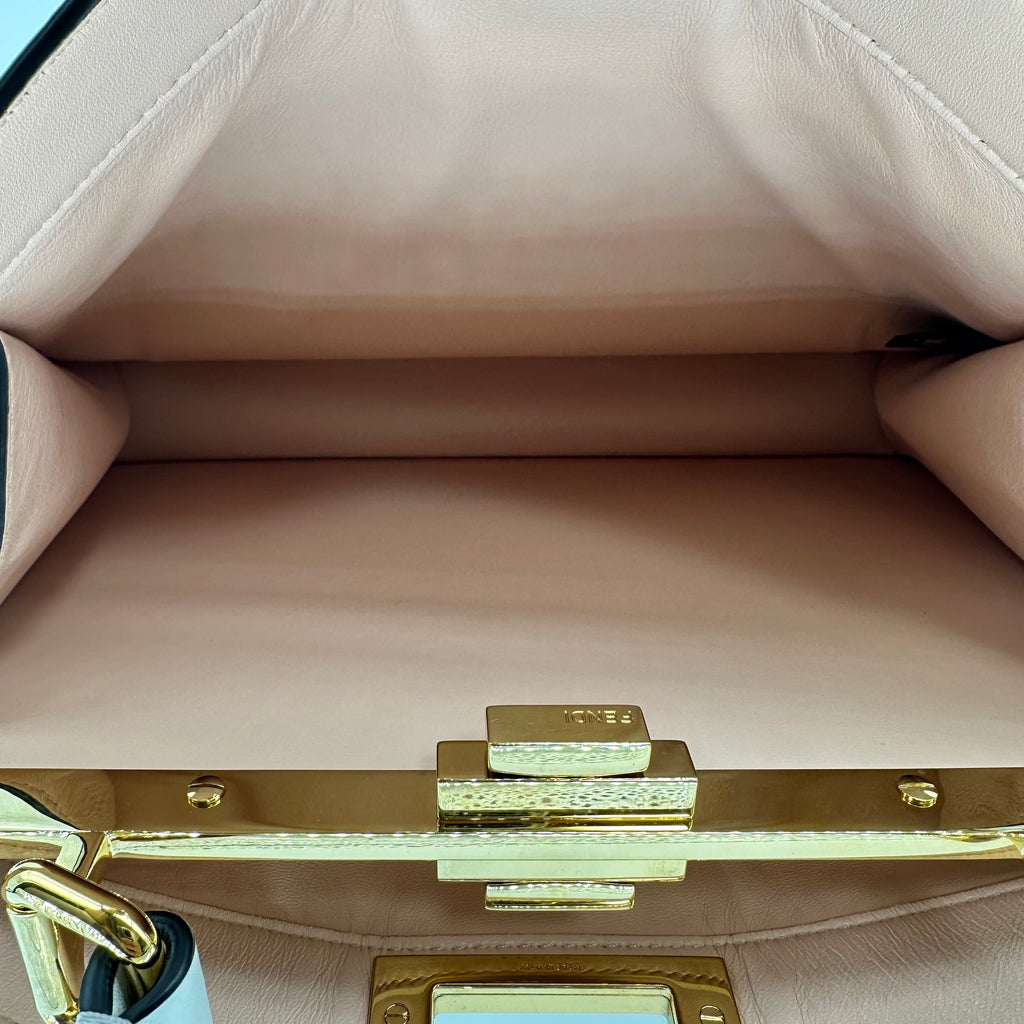 FENDI Selleria Peekaboo leather 2way bag
