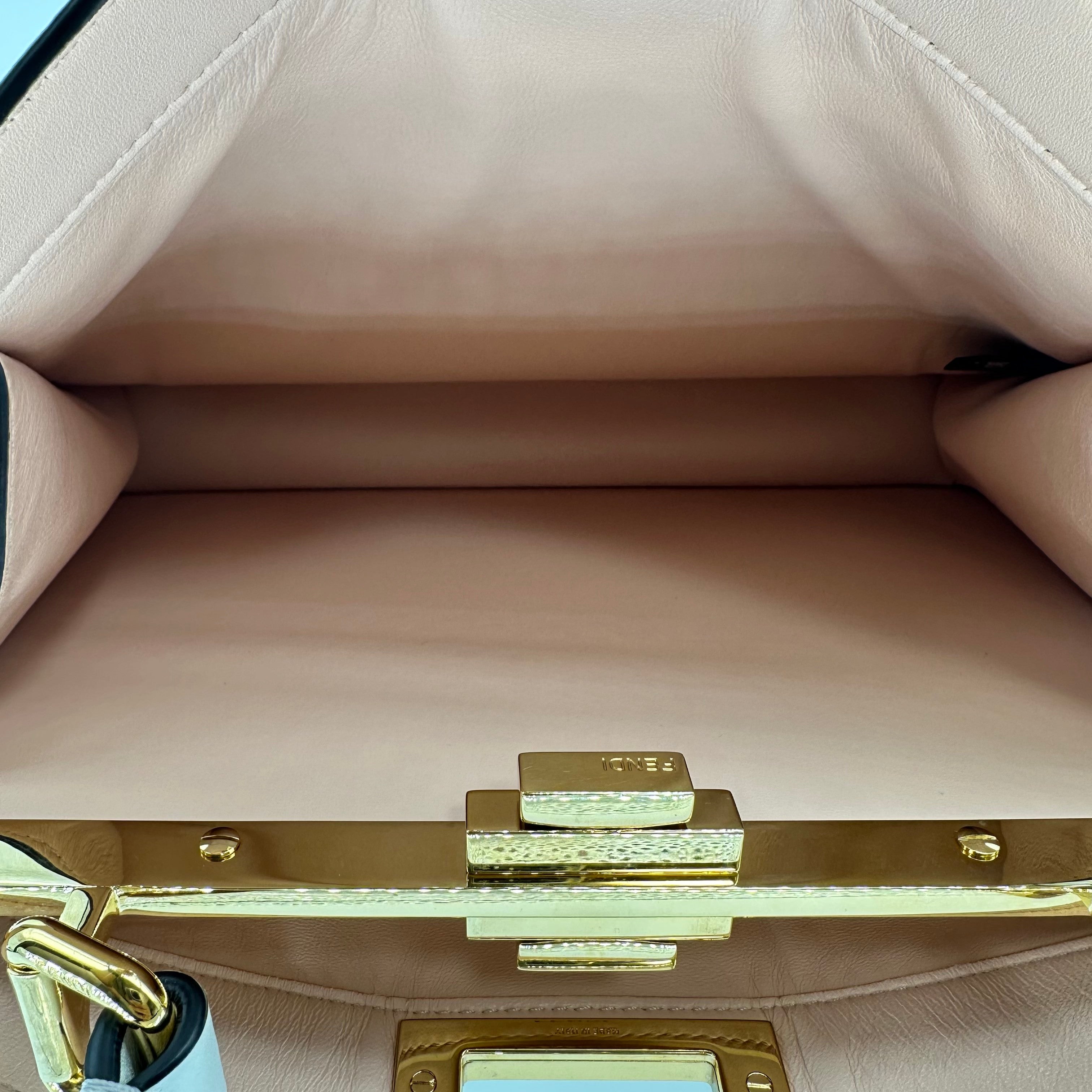 FENDI Selleria Peekaboo leather 2way bag