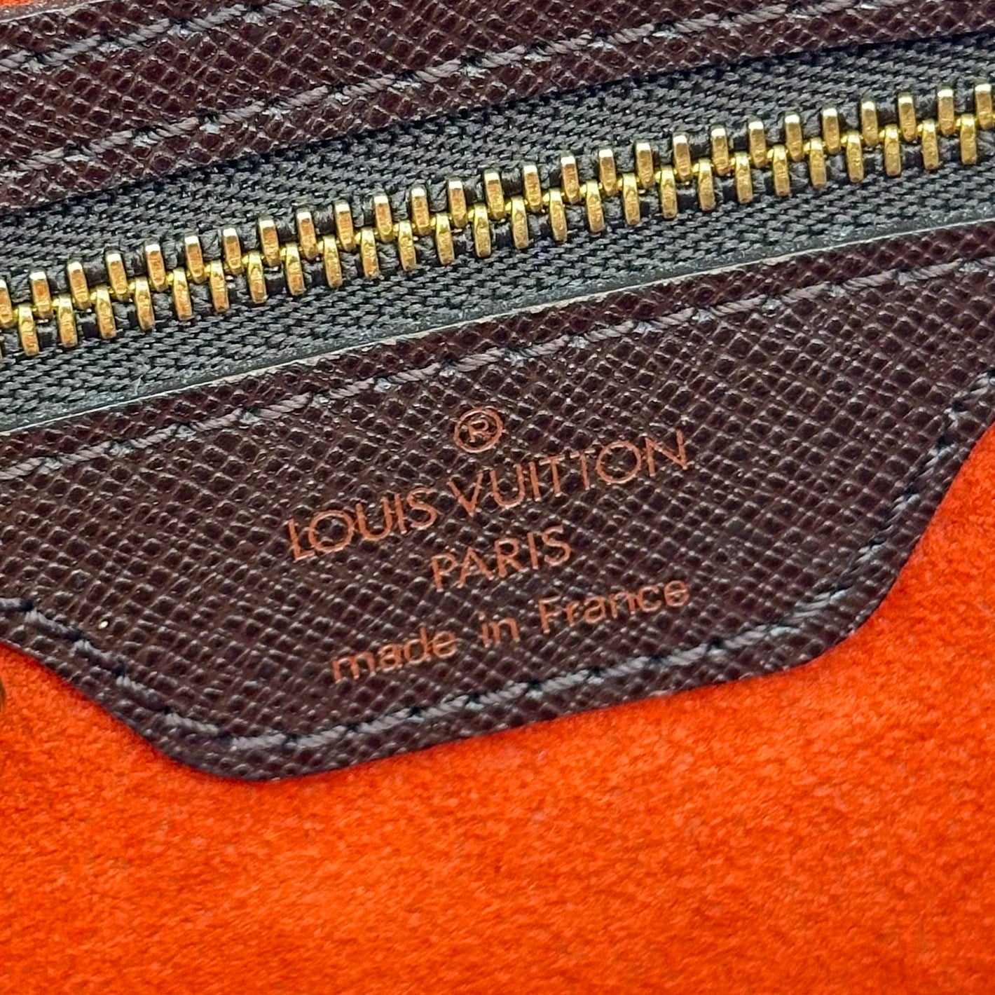 Louis Vuitton Damier Marais Bucket Shoulder Tote Bag N42240