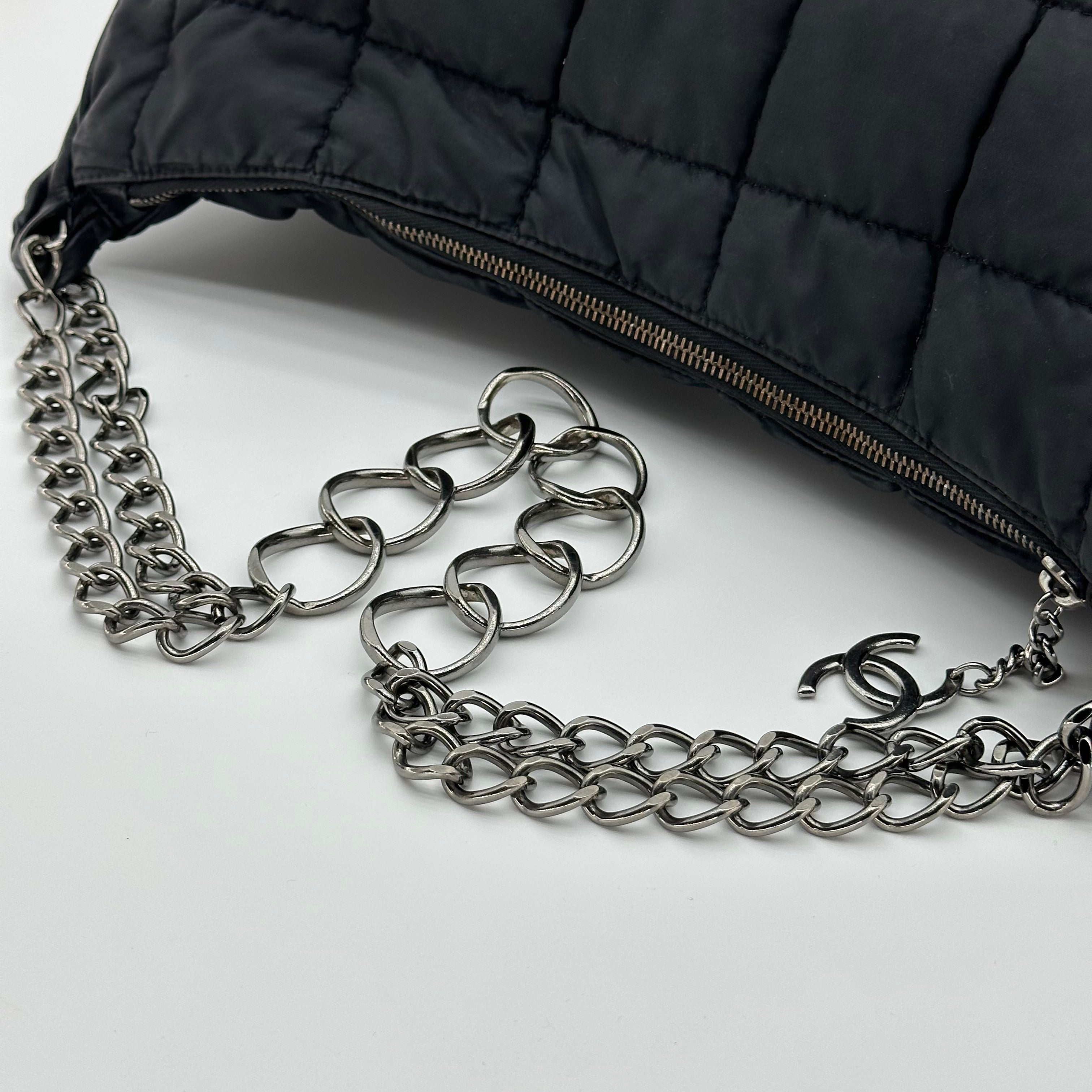 Chanel Chocolate Bar Hobo Bag