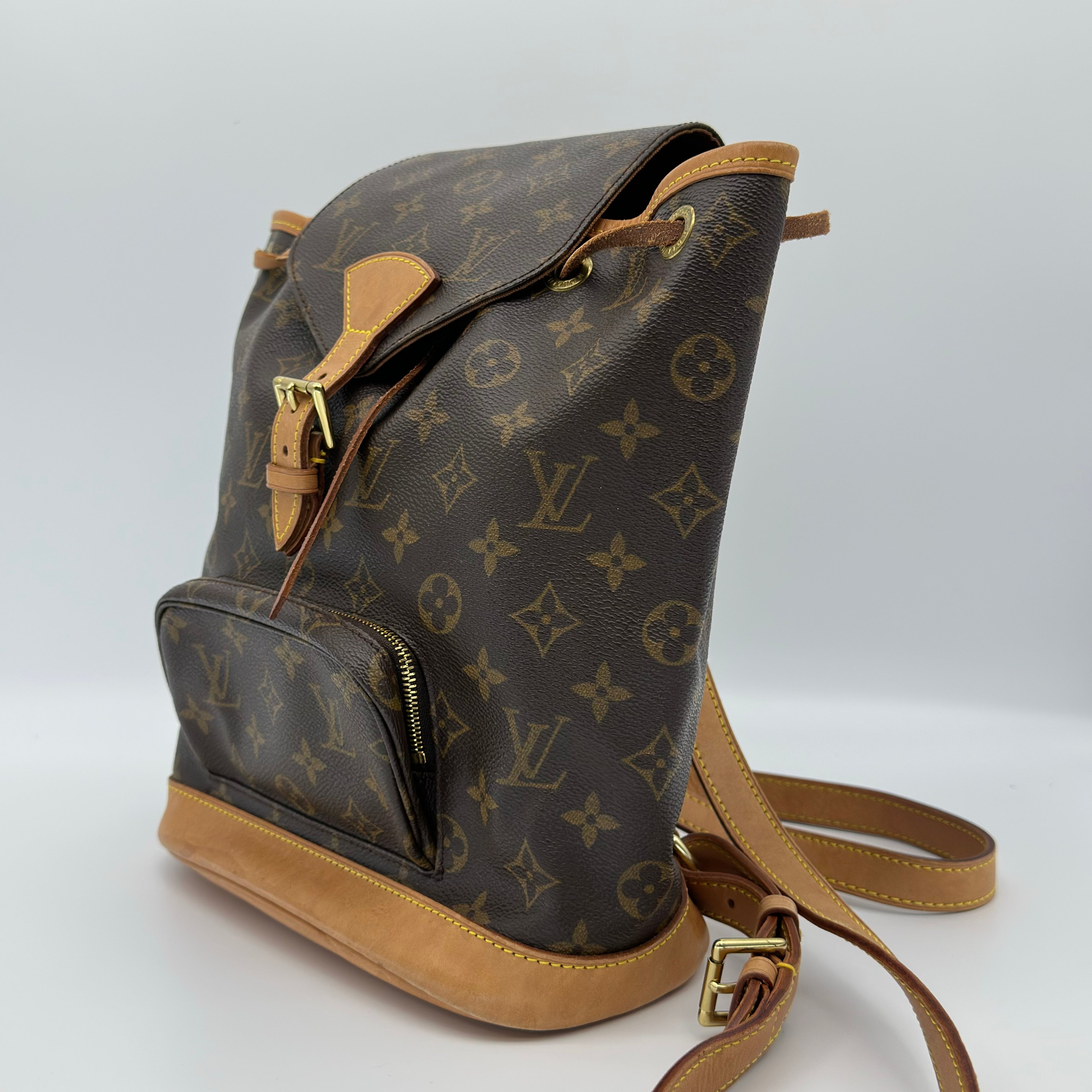 Louis Vuitton Montsouris MM Monogram Backpack M51136
