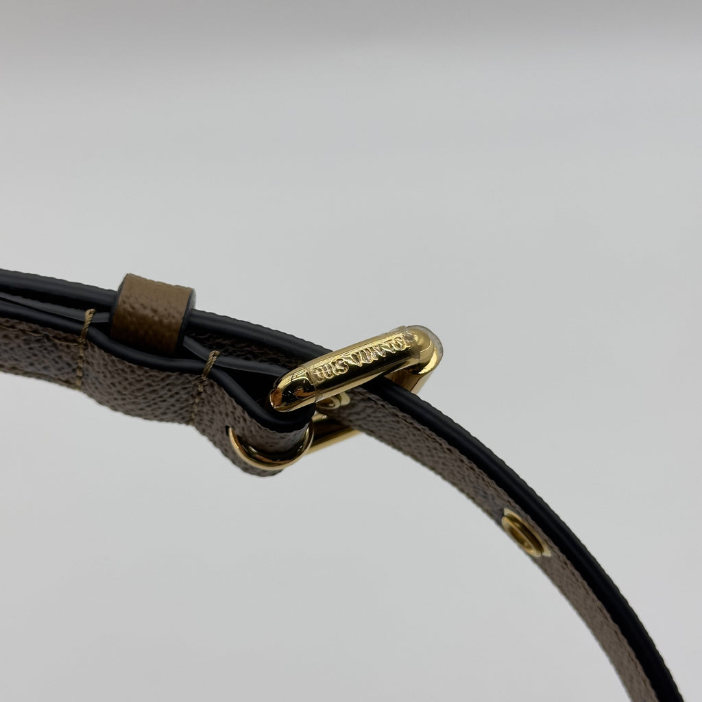 Louis Vuitton Monogram Reverse Canvas Pochette Métis MM Brown Crossbody Bag